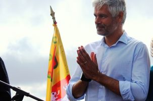 Laurent Wauquiez, Président de la région-Auvergne-Rhône-Alpes.