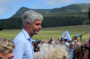 Laurent Wauquiez, le président de la région Auvergne-Rhône-Alpes