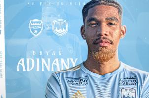 Bryan Adinany, nouvel attaquant chez les Ciel et Blanc