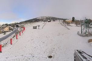 Capture webcam de l’enneigement sur le massif du Mézenc