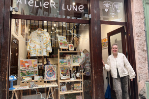 L'atelier lune est désormais ouvert au 10 de la rue Chènebouterie, au Puy