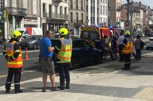 L'accident s'est produit sur l'axe du Breuil au Puy-en-Velay. 