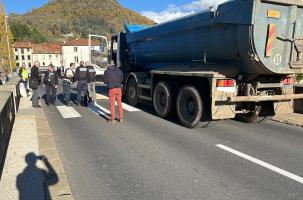 L'accident s'est produit sur le pont de Brives-Charensac. 