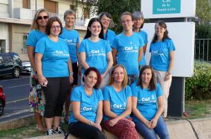 Toutes pour une, Une pour toutes avec les filles de la Caf 43. 