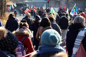 La grève du 13 janvier dernier a été lourdement suivie.