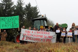 L'opposition à l'antenne 4G est portée par la majorité des habitants