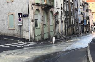 La rue des Capucins, ce jeudi 14 septembre 2023. 