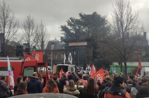 Grève des professeurs rectorat Clermont-ferrand
