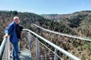 Ouverture ce vendredi 15 avril de la passerelle des gorges du Lignon