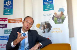 Olivier Potus, nouveau directeur de la CAF de la Haute-Loire