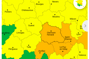 Vigilance orange puy-de-dome