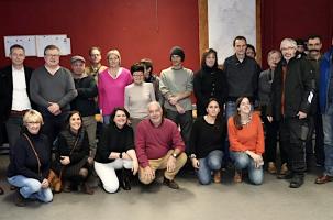 Elus, partenaires et candidats pour faire vivre la 1ere Entreprise à But d'Emploi du 43.