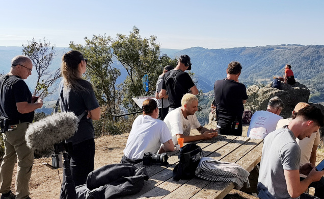 Tournage de la mini série De Camino à la chapelle de Rochegude