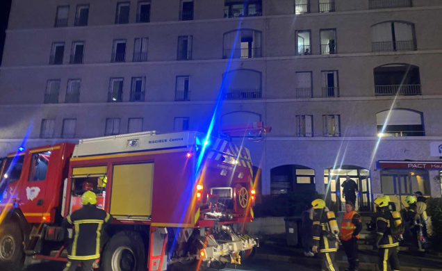 C'est au 3eme étage que l'incendie s'est déclaré. 