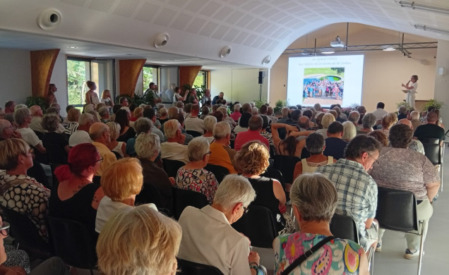 Réunion publique pour faire le bilan du mandat de Christelle Valantin