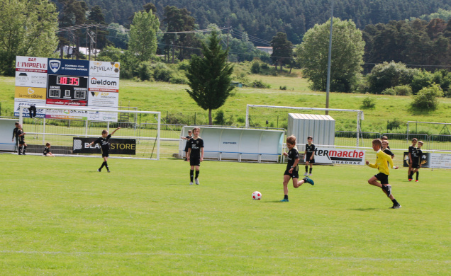 Les matchs s'enchaînent au cours de la journée