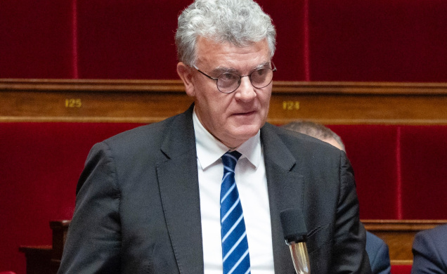 Jean-Pierre Vigier, offensif pour défendre les artisans de la Haute-Loire. 