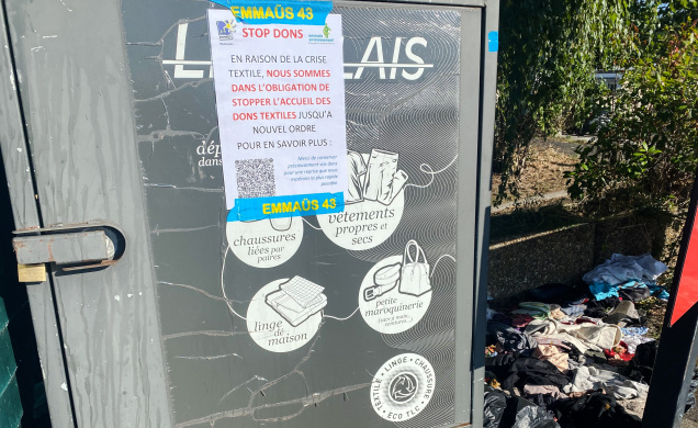 Les bacs de collecte ne sont plus relevés temporairement