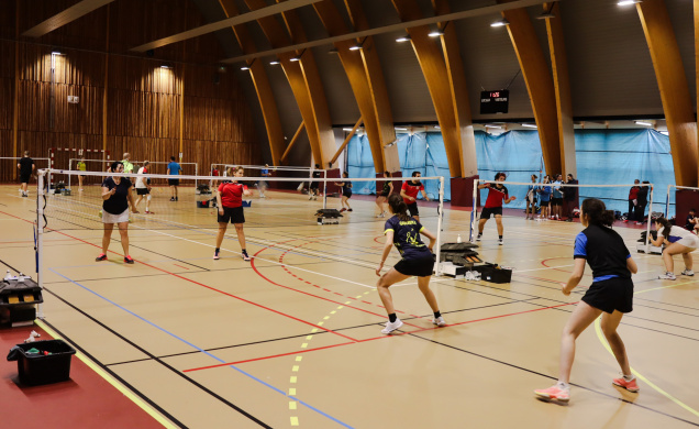 Le gymnase de Lantriac réservé au badminton ce week-end