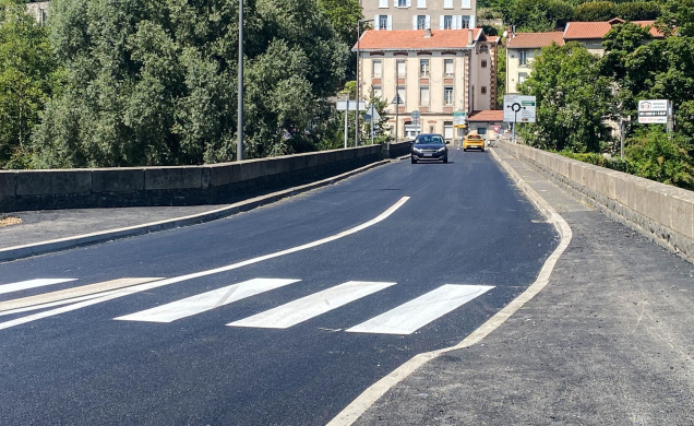 Ce lundi 11 août, le pont de Lafayette est ouvert à la circulation 