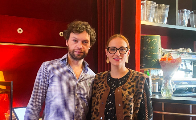 Medhi et Nelly à la tête de la brasserie Le Majestic