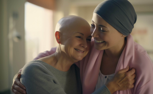 Le soutien des autres est aussi important que les traitements médicaux contre le cancer.