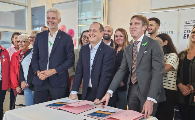 Les acteurs ont signé la convention ce 16 octobre.