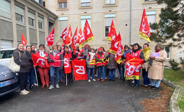Les syndicats été réunis devant le conseil de surveillance de l'hôpital