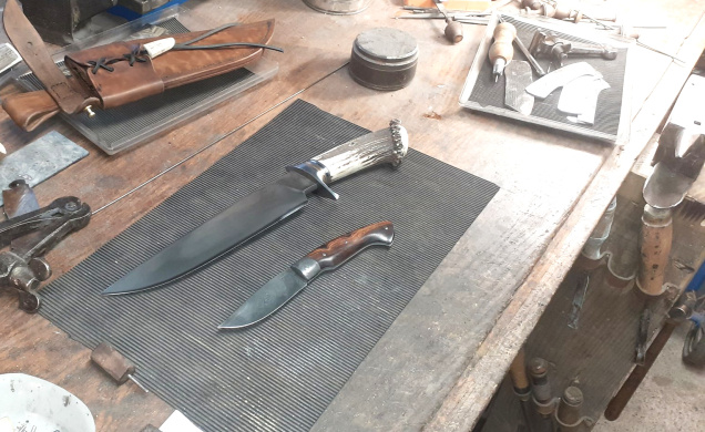 Certains couteaux s'avèrent de véritables œuvres d'art. 