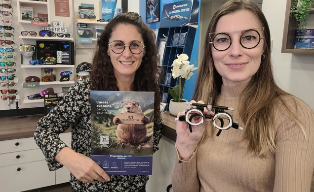 Nathalie Mathieu et Géraldine Vaury voient loin avec le procédé de la Téléexpertise