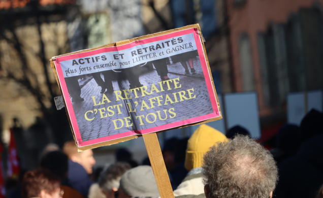 La retraite, un des plus grands enjeux de la société soulevés durant les mobilisations. 