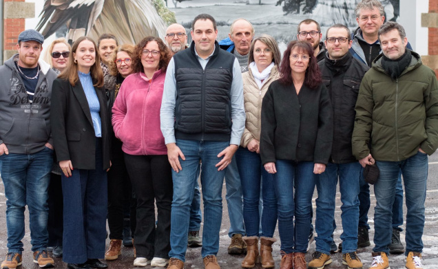 La liste du maire sortant "Cayres, Ensemble continuons à avancer".