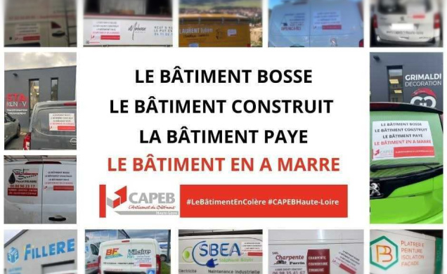 Quatre phrases pour un constat... la colère et l'inquiétude au sein de la Capeb 43.