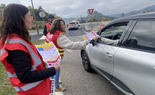 Près de 2 000 tracts ont été distribués