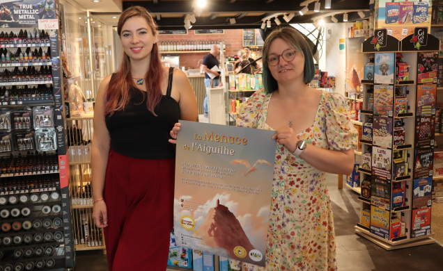Clélie Giraud (Le Cercle des Mirages) et Sarah Palestro (Le Dé Café Inné)