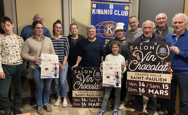 Salon vin et chocolat kiwanis 