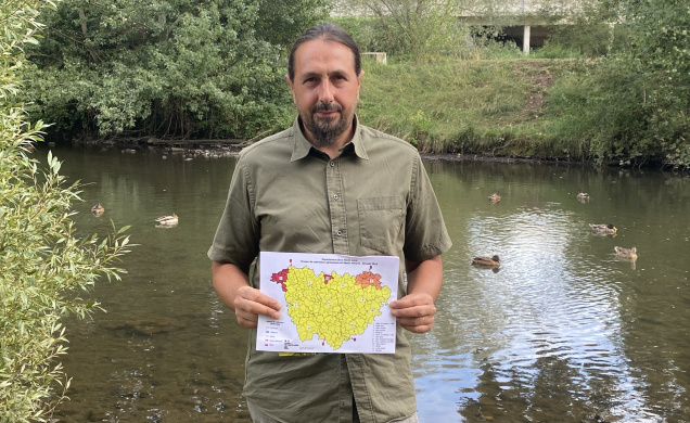 Renaud Daumas, conseiller régional (Les Écologistes) de Haute-Loire