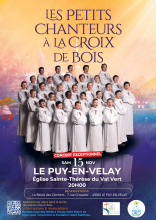 Concert avec les Petits Chanteurs à la Croix de Bois_Le Puy-en-Velay