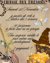 Chasse aux Trésors à L'Atelier des 3 sorciers_Le Puy-en-Velay