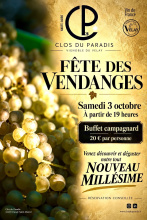 Fête des Vendanges au Clos du Paradis_Espaly-Saint-Marcel