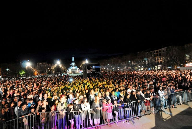 La fête de la musique 2013 au Puy a réuni plus de 5 000 personnes avec Motel.