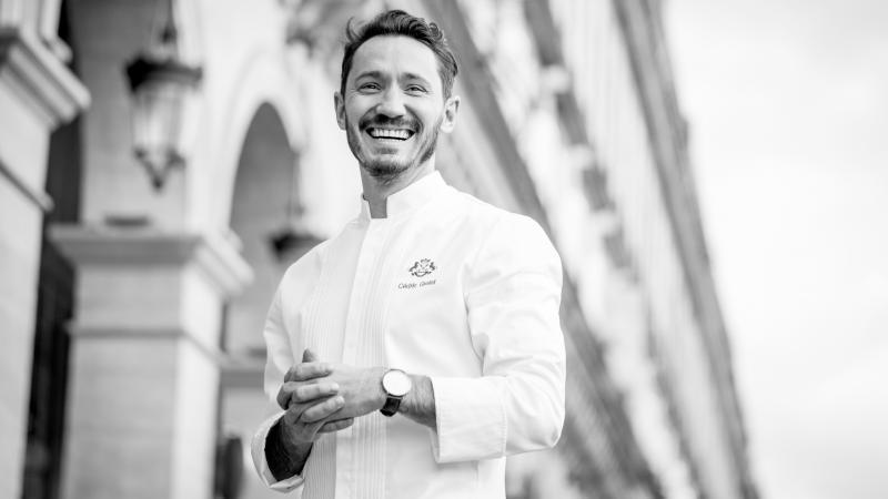 Cédric Grolet est le chef pâtissier de l’hôtel Meurice à Paris depuis 10 ans.