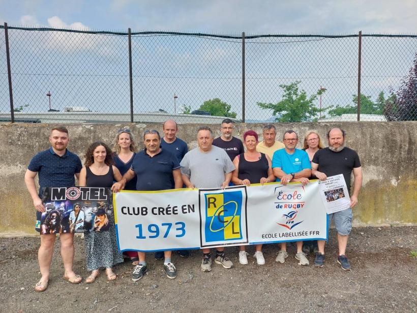 Le bureau du Rugby Club de Langeac prépare le 14 juillet.