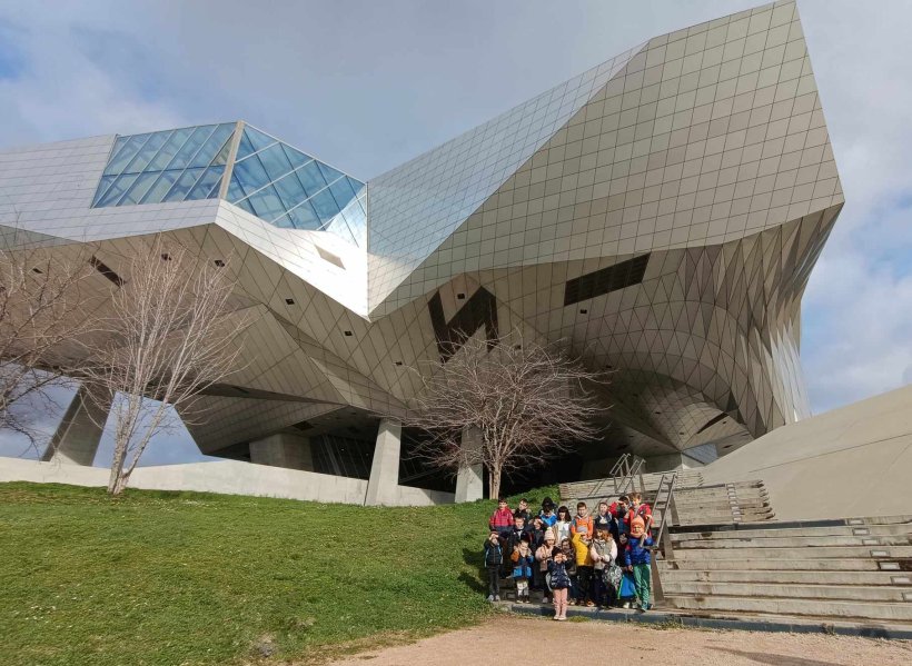 Les enfants ont découvert  le musée des Confluences de Lyon 