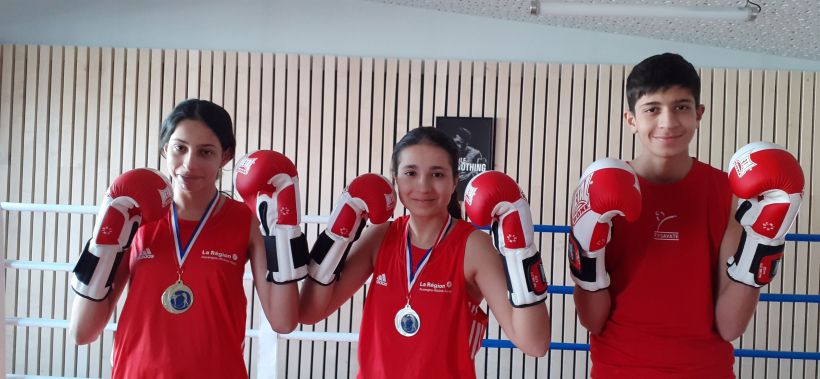 Les petits sportifs du Puy Savate Boxe