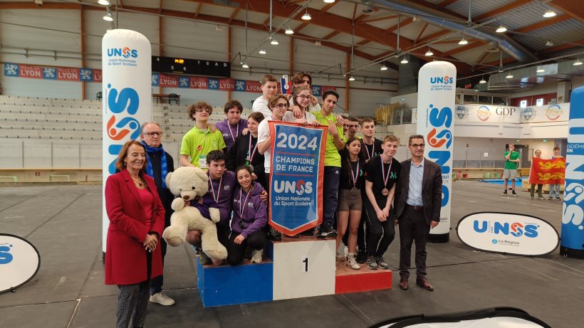 Le lycée Emmanuel Chabrier brille au championnat de France de circuit training