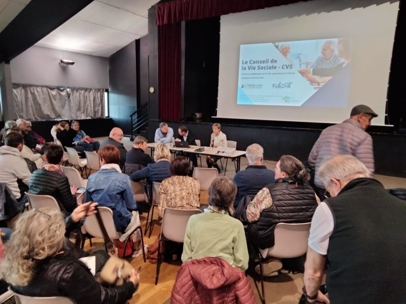 Rencontre inter CVS au Foyer Rural d’Yssingeaux ce mardi 9 avril 2024