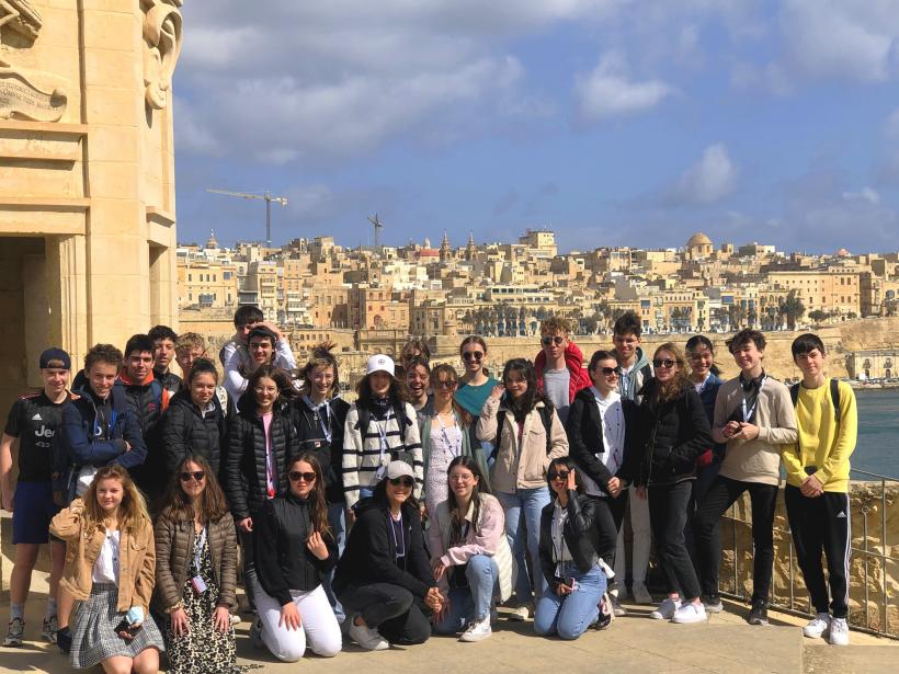 29 élèves de seconde générale du lycée St-Jacques-de-Compostelle ont découvert Malte.