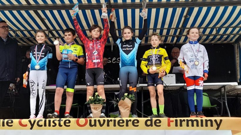 Podium Alban Fink en U11