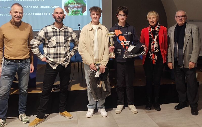 Maxence Simond et Sacha Ollier mis à l'honneur